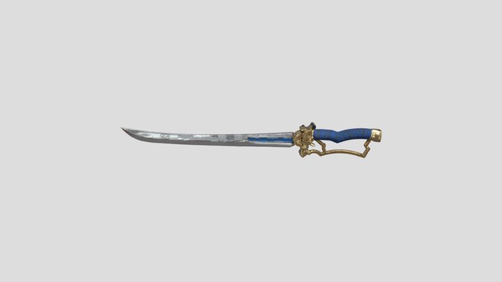 Sword Sayaka miki 3D Model