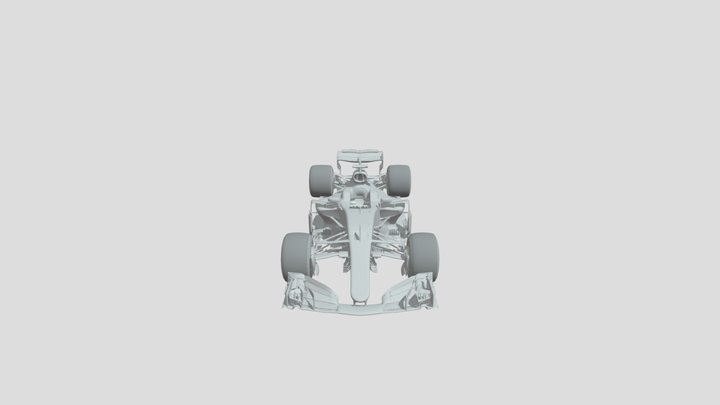 Mercedes AMG F1 W08 E-Performance 3D Model