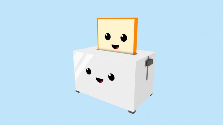 Cute toaster