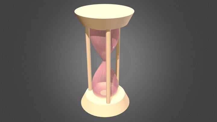 Reloj de arena 3D Model