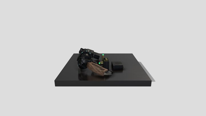 RevolverV1_High 3D Model