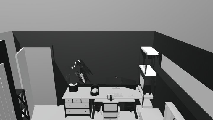 room without material 3D Model