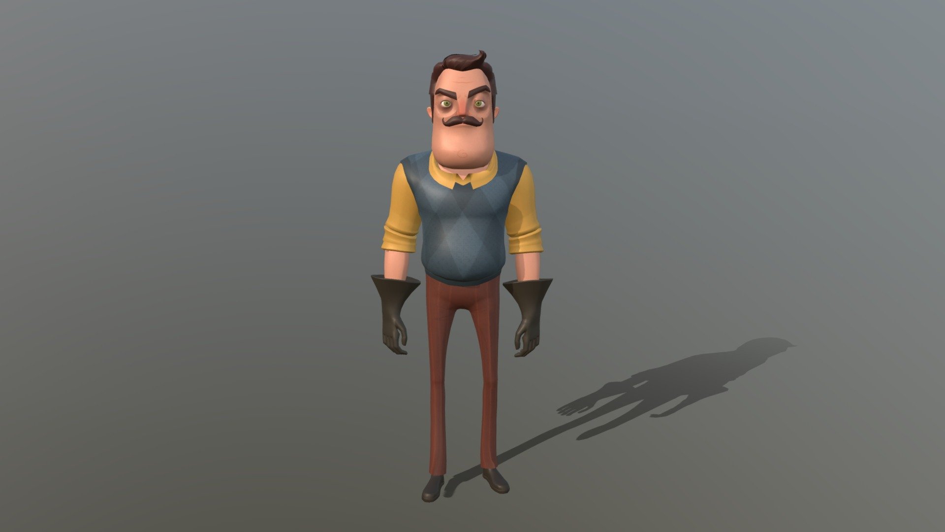Neighbor Hello Neighbor Renovated (Beta) - Download Free 3D model by ...