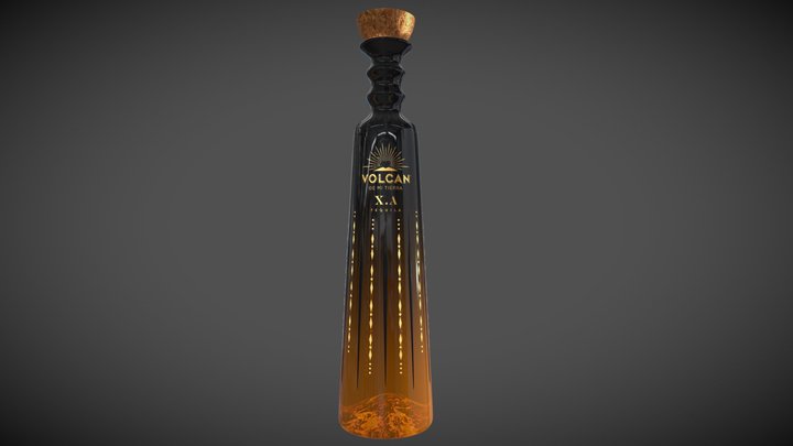 Volcan de Mi Tierra X.A Reposado 3D Model