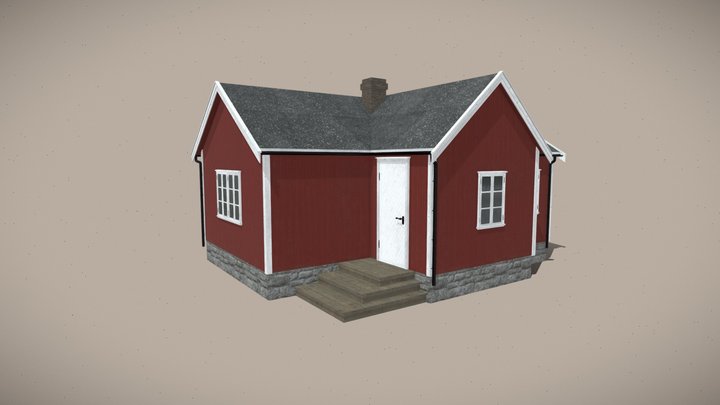 Svartbrakka 3D Model
