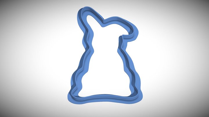 Rabbit Cookie Cutter