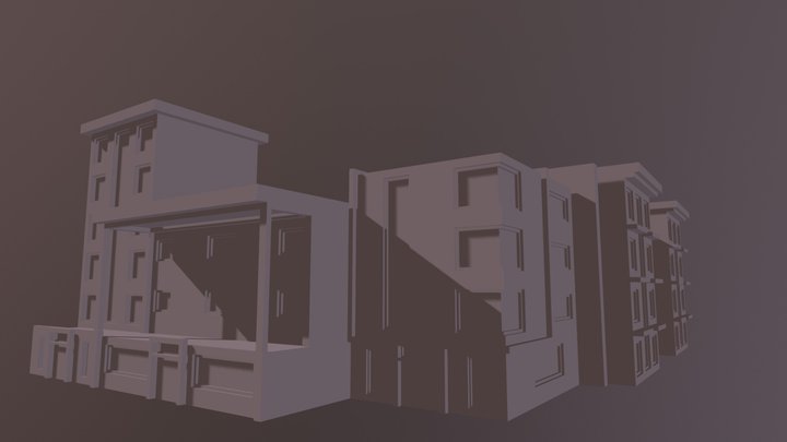 Basic Building Setup 3D Model
