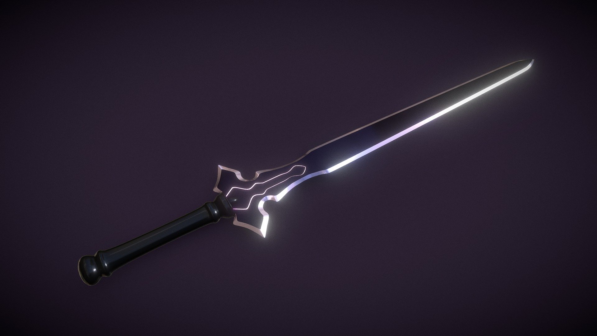 Kirito's sword !!!!! - Download Free 3D model by NGUYENNGHIAKK [afd2ff8 ...