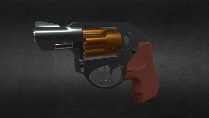 Ruger LCR .38 Special +P [DRAFT] 3D Model