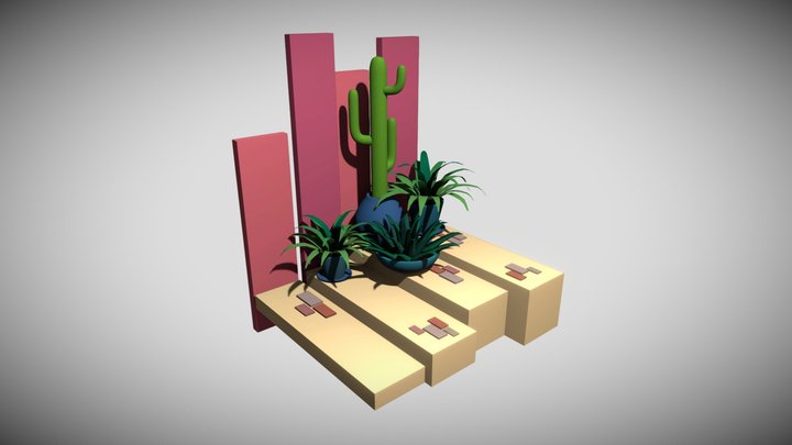 Some Plants 3D Model