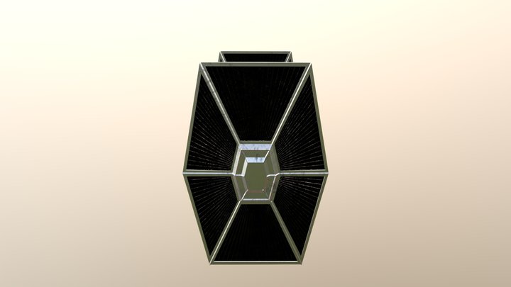 Tie Fighter 3D 3D Model