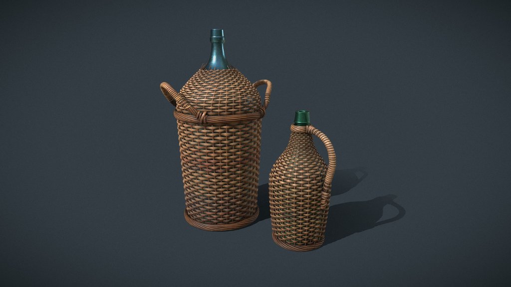 Wicker Bottles