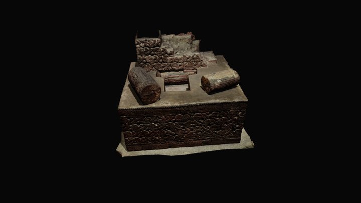 Pieza de Museo de Antropologia e Historia 3D Model