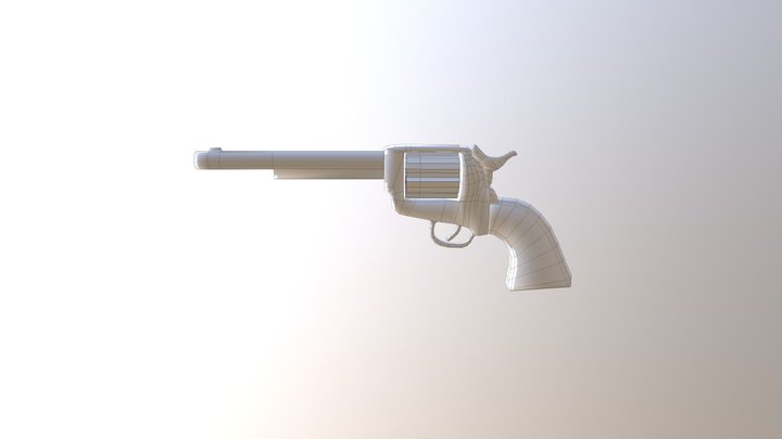 Colt 45. - Western Horizon 3D Model