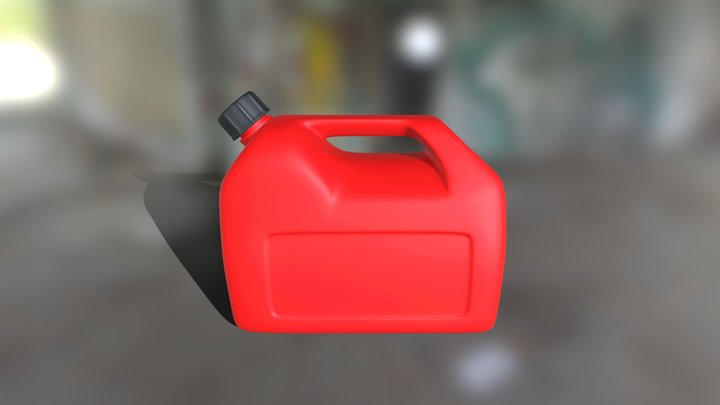 Fuel Jerry Can 3D Model