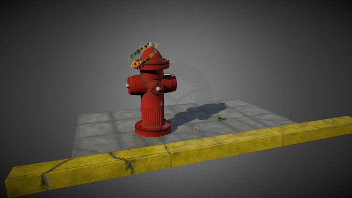 fireplug — Sketchfab embed 3D viewer