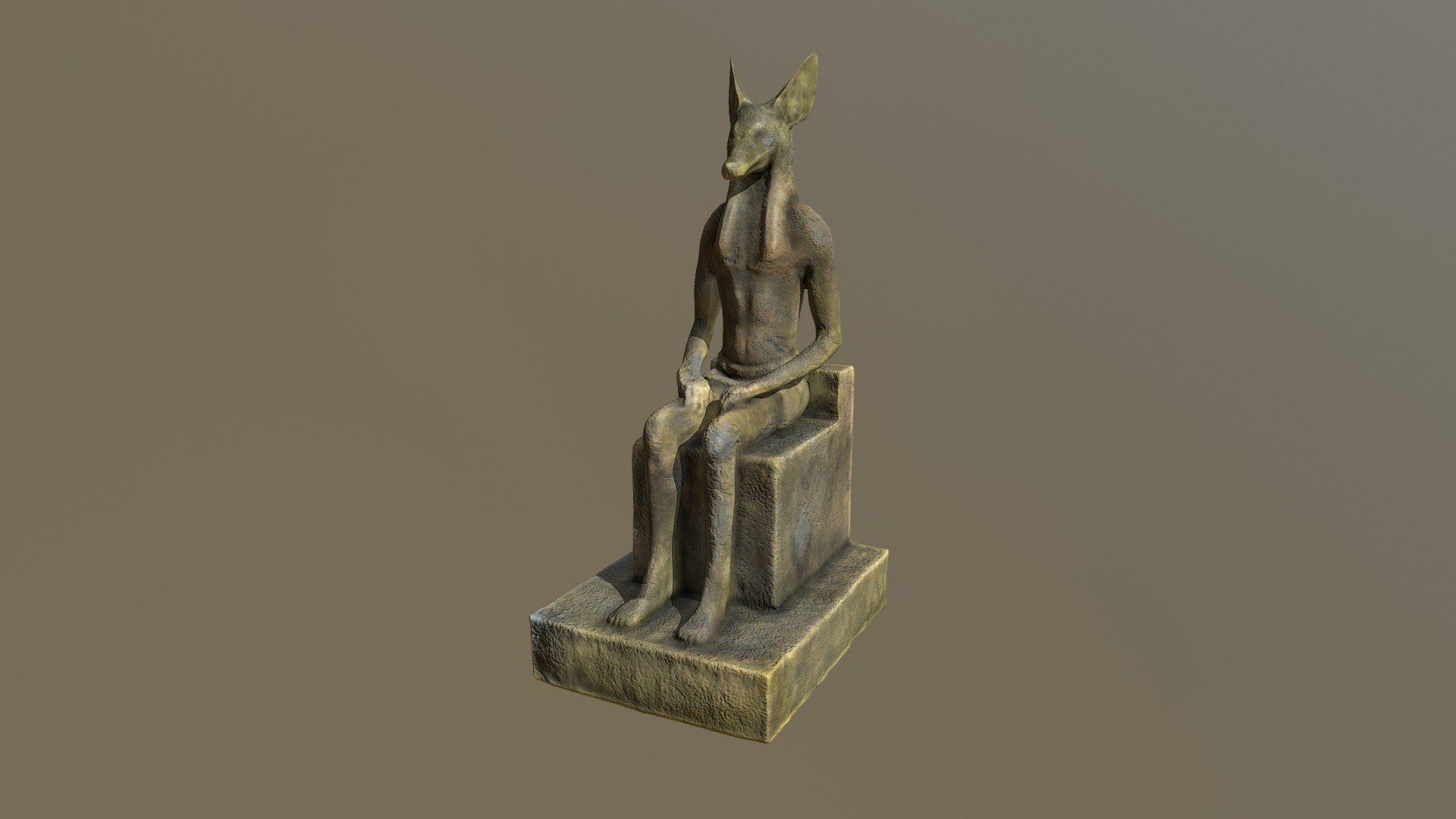 Statue of Anubis