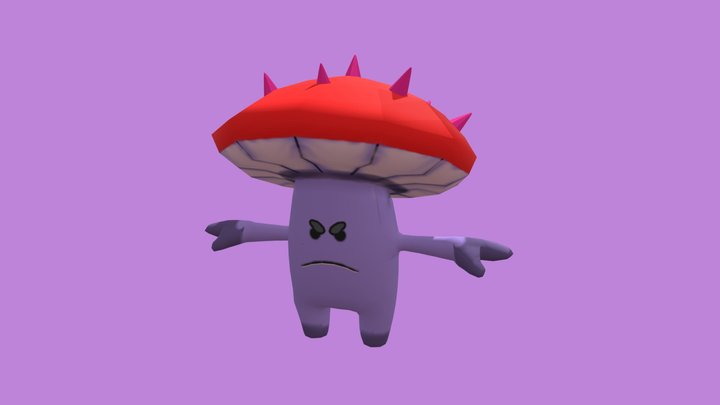 Jobson, Cogumelo Maldito 3D Model