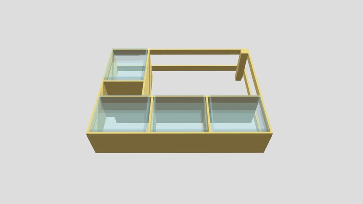 Bett 1 3D Model