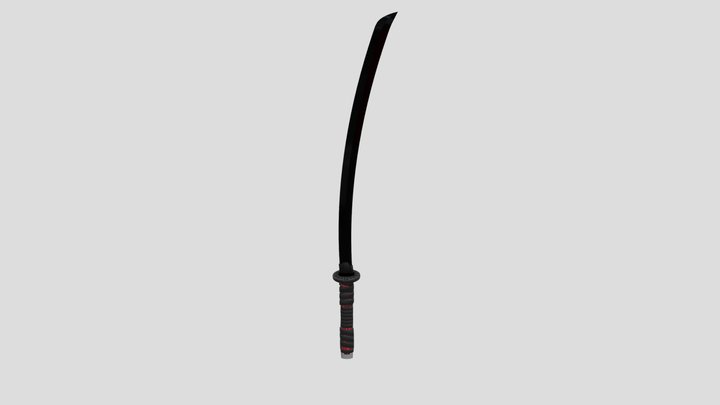 Tanjiro Kamado Sword from Demon Slayer 3D Model