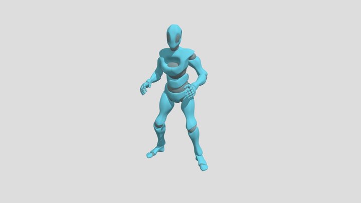 character animations 3D Model