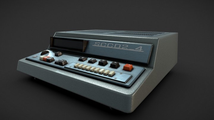 Single-Channel Counting Device "SCCD2_4" – Free 3D Model STL