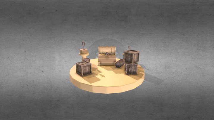 230 Props 3D Model