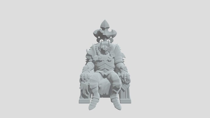 Mordeikaiser rei de paus 3D Model