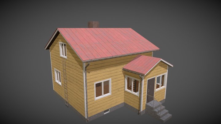 Rintamamiestalo 3D Model