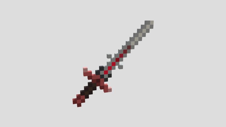 Desert Sword 3D Model