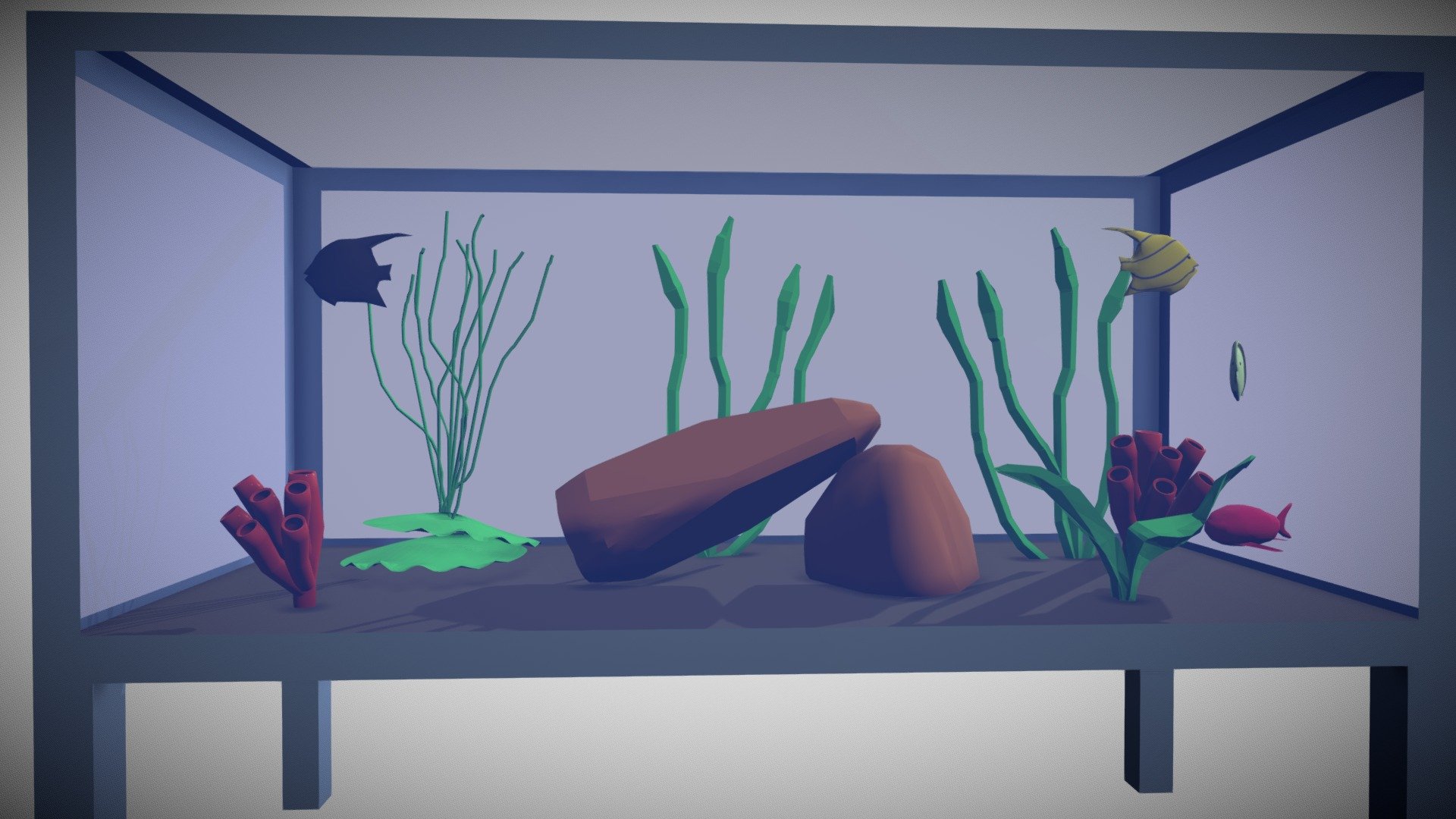 Aquarium Fishtank - 3D model by Nicko G. (@nickogibson) [afdc31e ...