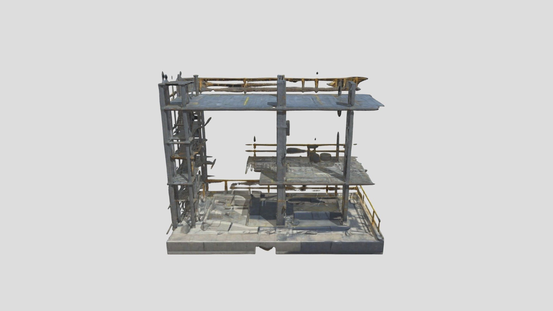 model of a dynamic construction site - 3D model by Loki ...