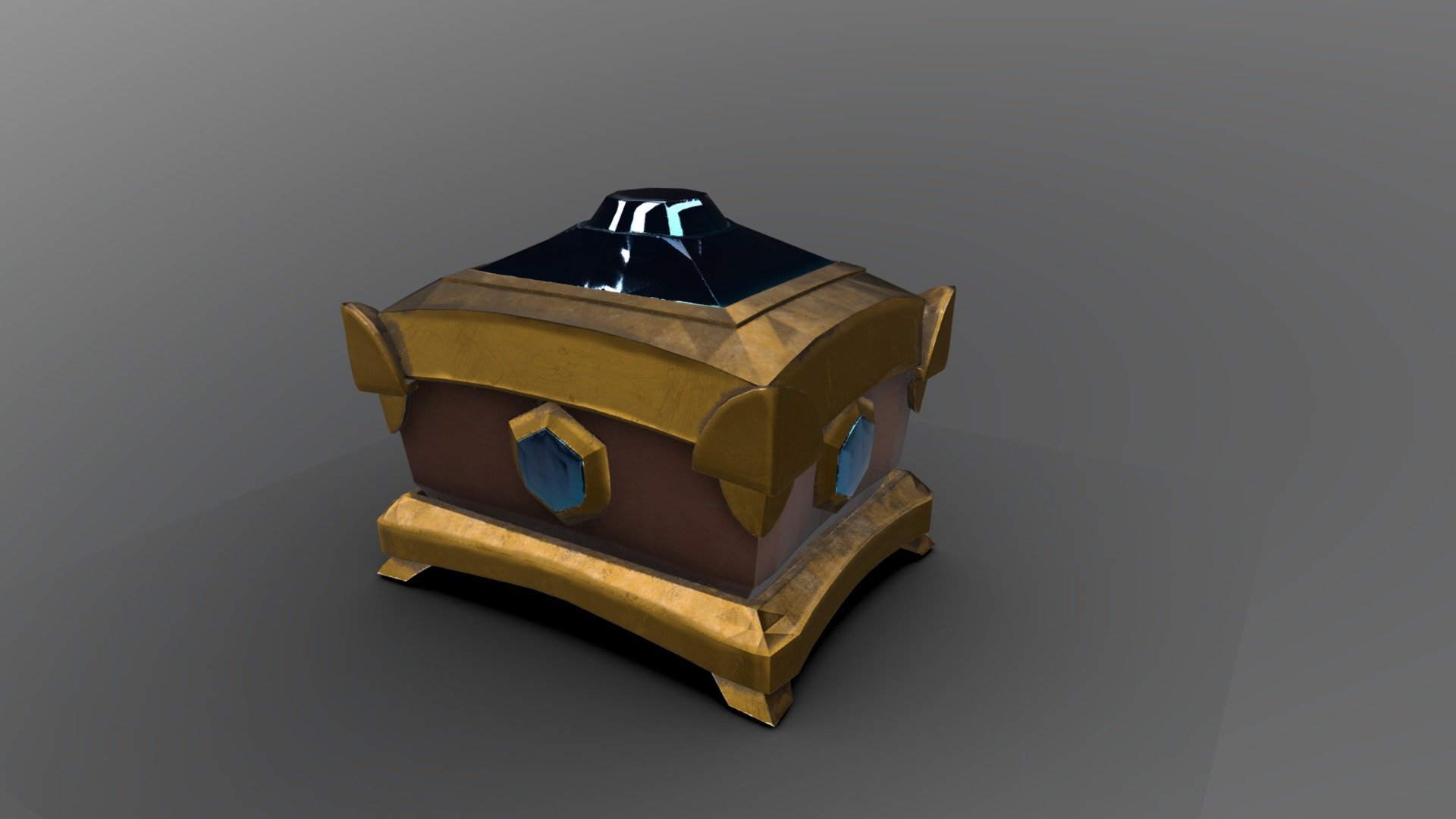 Spyro Chest LOW 3D model by jessicaros (jhayros) [afdd1f9] Sketchfab