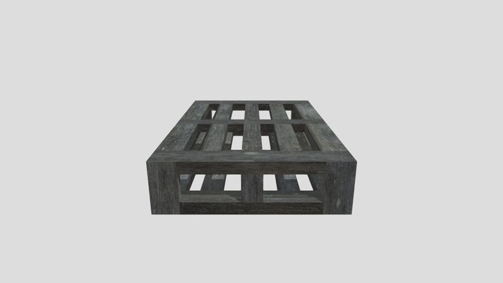 Wooden Pallet 3D Model