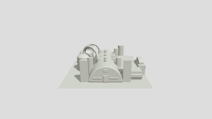 Outpost Base 3D Model