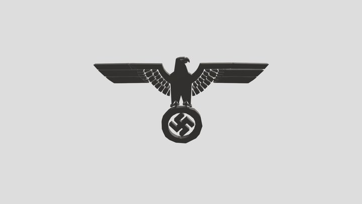 Nazi Eagle 3D Model