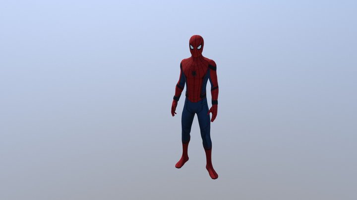 Spider Man - Passive Idle 3D Model