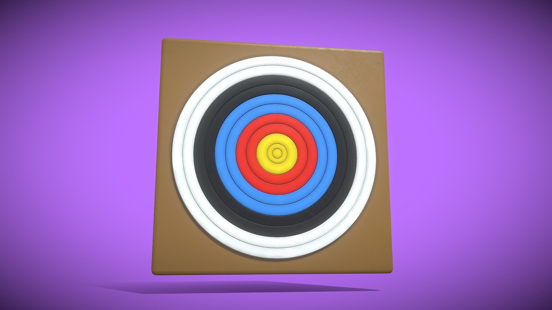 Archery Target LOW POLY - Download Free 3D model by AnshiNoWara NG+ ...