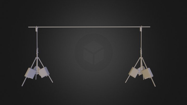 Tier 1 Goal Post 3D Model