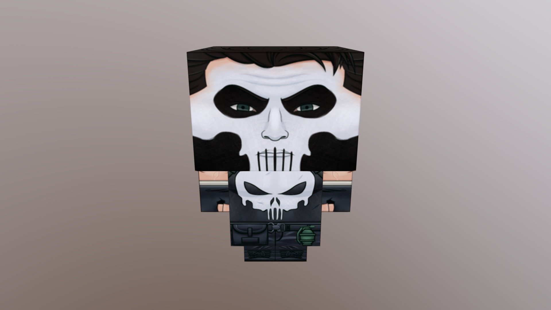 Punisher - Papercraft model