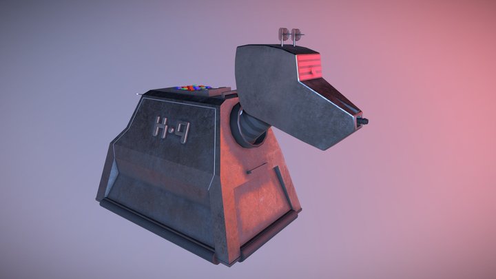 K-9 3D Model