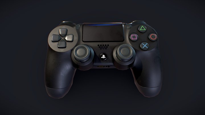 DualShock 4 3D Model