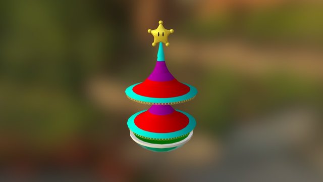 Shine Comet 3D Model