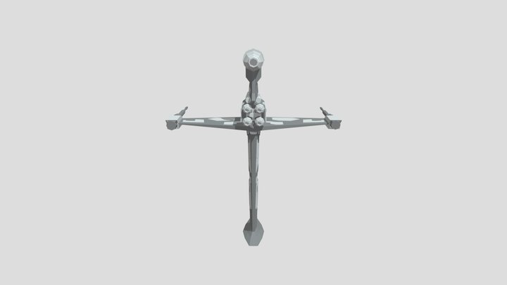 B-Wing 3D Model