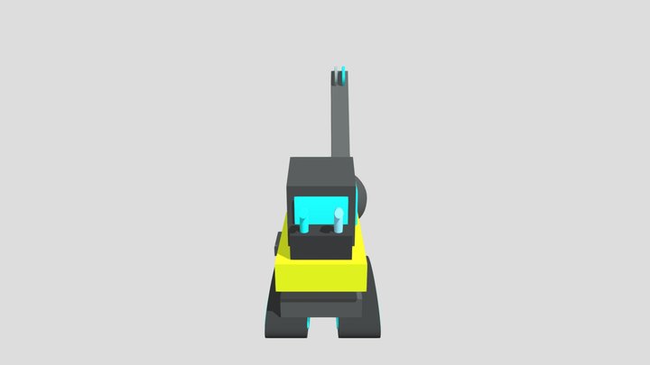 Agie's Wrecking Crane 3D Model