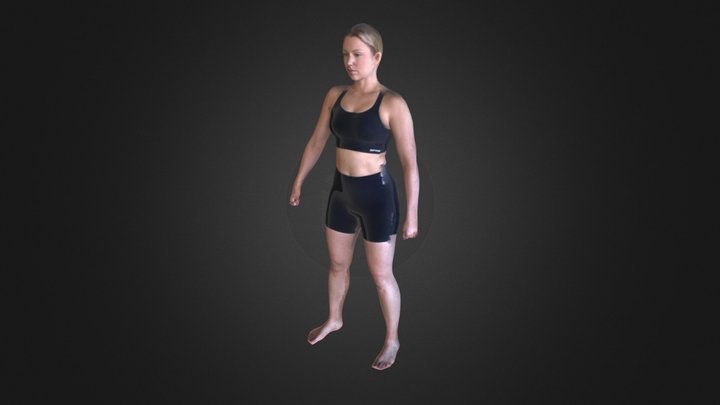 High Resolution Scans from Fit3D 3D Model