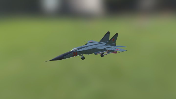 Mig25 – Free 3D Model STL