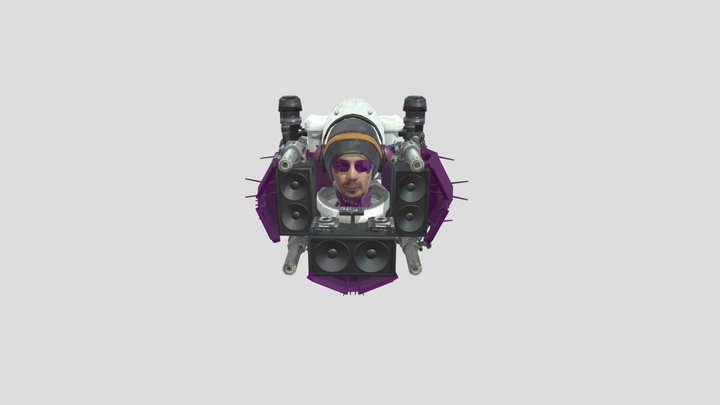 Crisfra02's DJ Toilet 3.0 – Kostenloses 3D-Modell STL