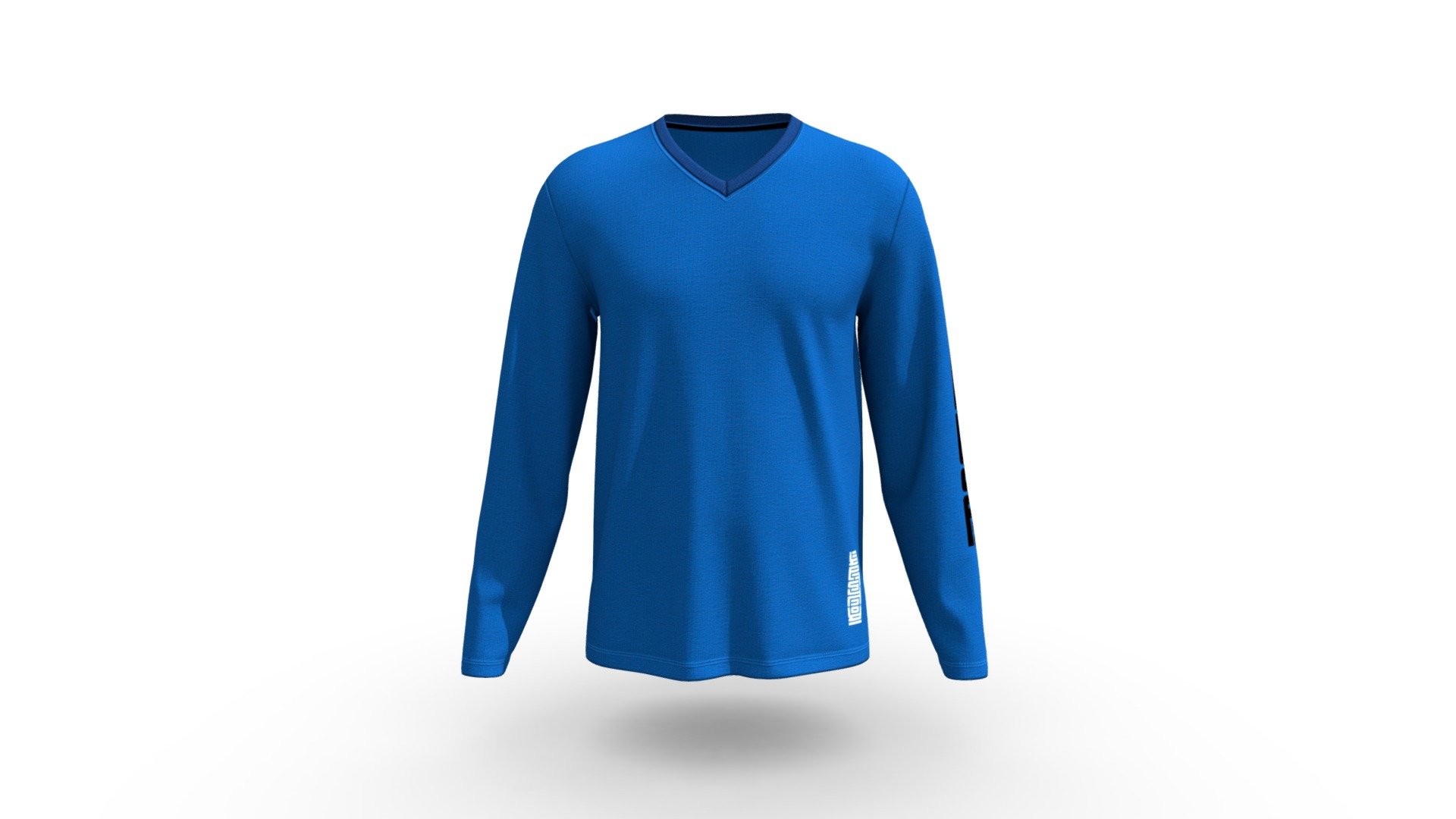 Men Regular Fit V neck LS T shirt Buy Royalty Free 3D Model By 