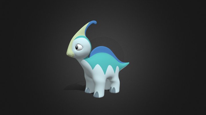 Paris Dino rey 3D Model